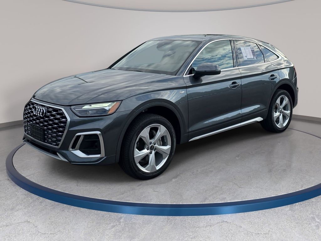 Daytona Gray Pearl 2023 Audi Q5 Sportback quattro Premium Plus S Line 45 TFSI AWD Sedan All-Wheel Drive 7-Speed Automatic