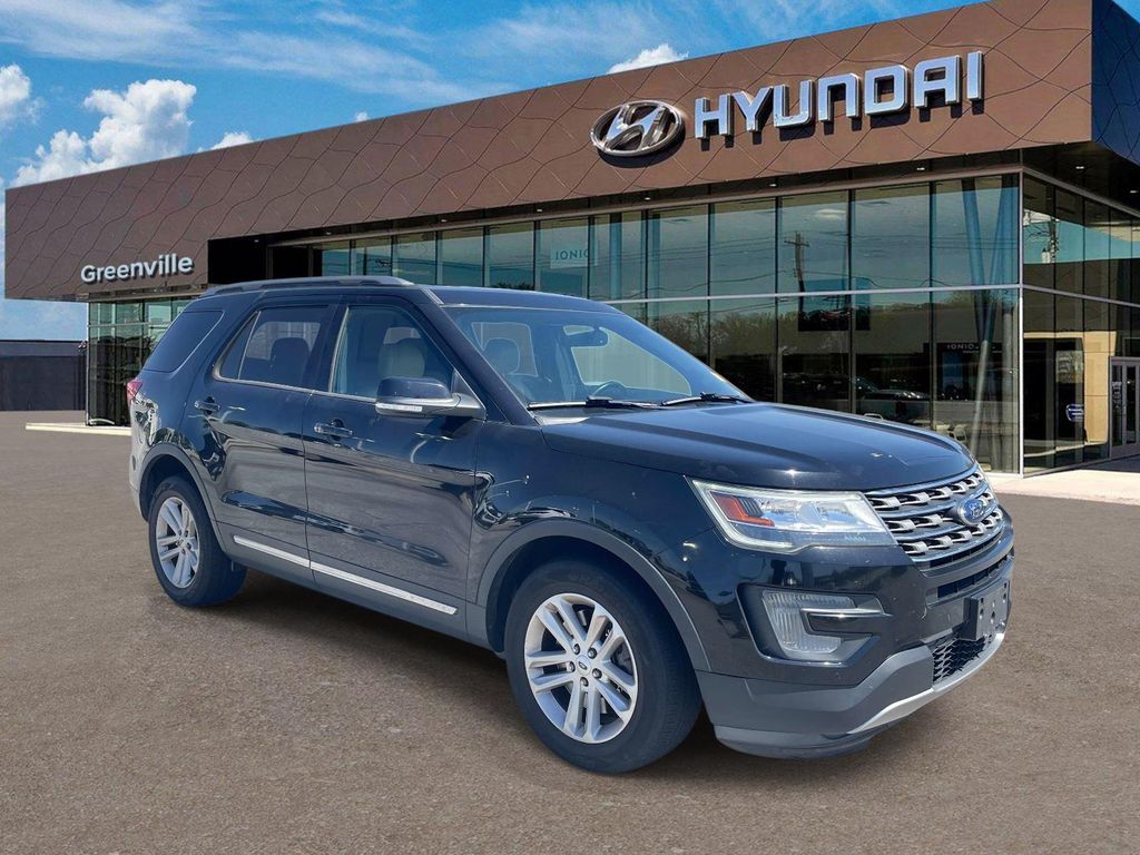 Shadow Black 2017 Ford Explorer XLT SUV / Crossover Front-Wheel Drive 6-Speed Automatic