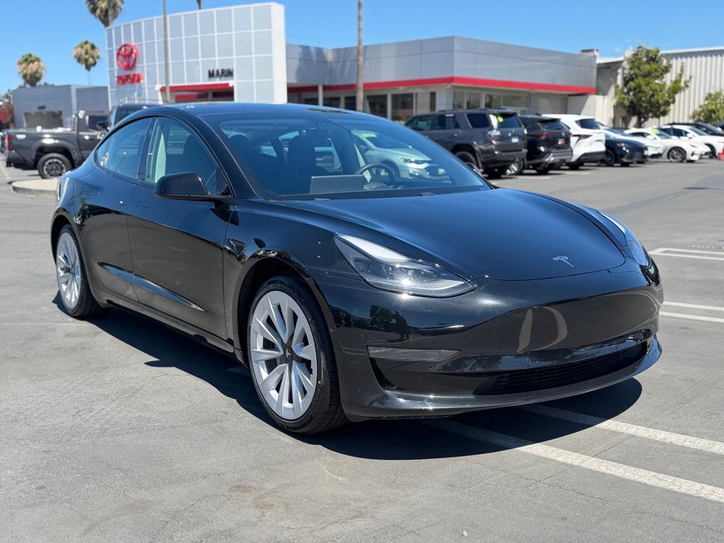 Used 2021 Tesla Model 3 Base with VIN 5YJ3E1EA4MF045584 for sale in San Rafael, CA