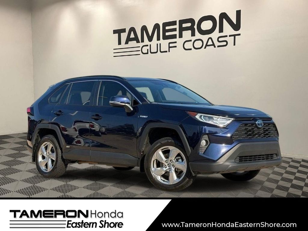Blue Print 2021 Toyota RAV4 Hybrid SUV / Crossover All-Wheel Drive Continuously Variable Transmission
