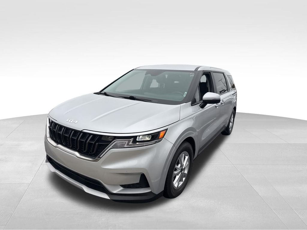 Silky Silver 2023 Kia Carnival LX FWD Minivan Front-Wheel Drive 8-Speed Automatic