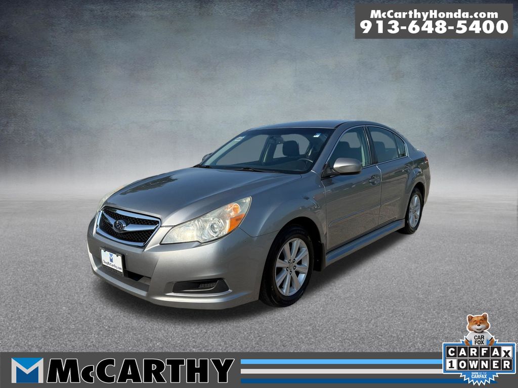 Gray (Steel Silver Metallic) 2011 Subaru Legacy Sedan All-Wheel Drive Continuously Variable Transmission