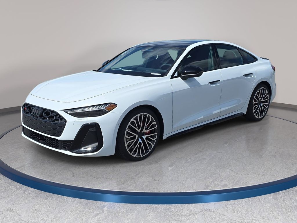 White 2026 Audi S5 quattro Premium Plus TFSI Sedan All-Wheel Drive Automatic