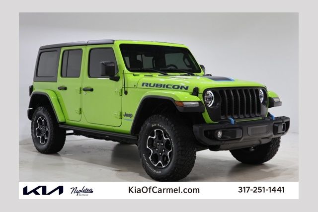 Limited Edition Gecko Clear Coat 2021 Jeep Wrangler 4xe Rubicon 4WD SUV / Crossover Four-Wheel Drive 8-Speed Automatic