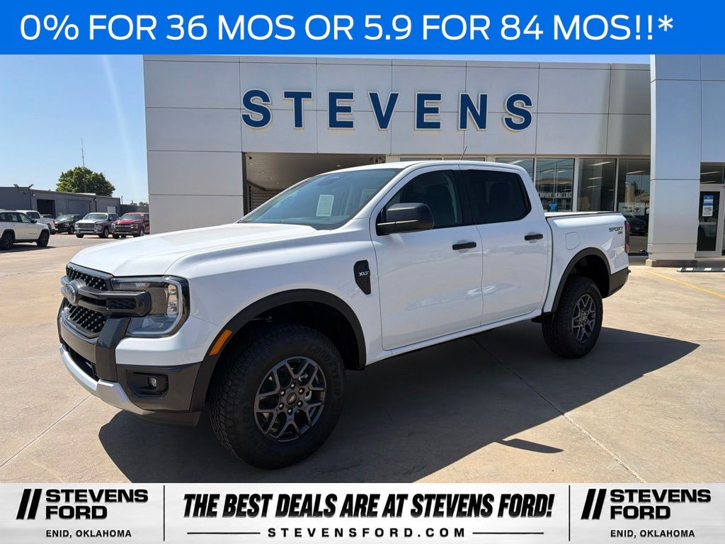 Oxford White 2026 Ford Ranger Pickup Truck Four-Wheel Drive Automatic