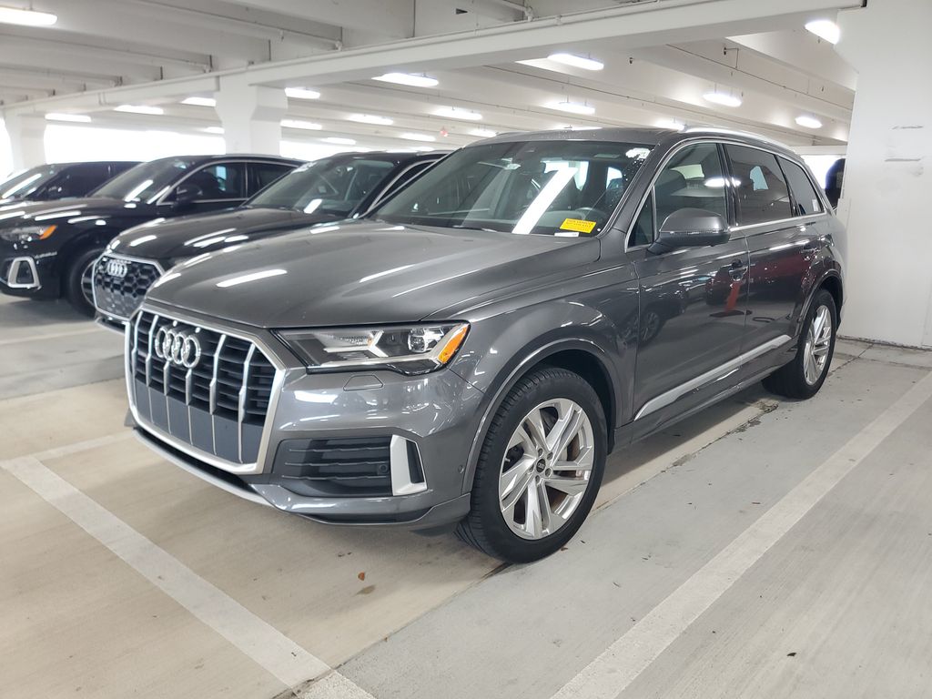 Gray 2022 Audi Q7 SUV / Crossover All-Wheel Drive 8-Speed Automatic