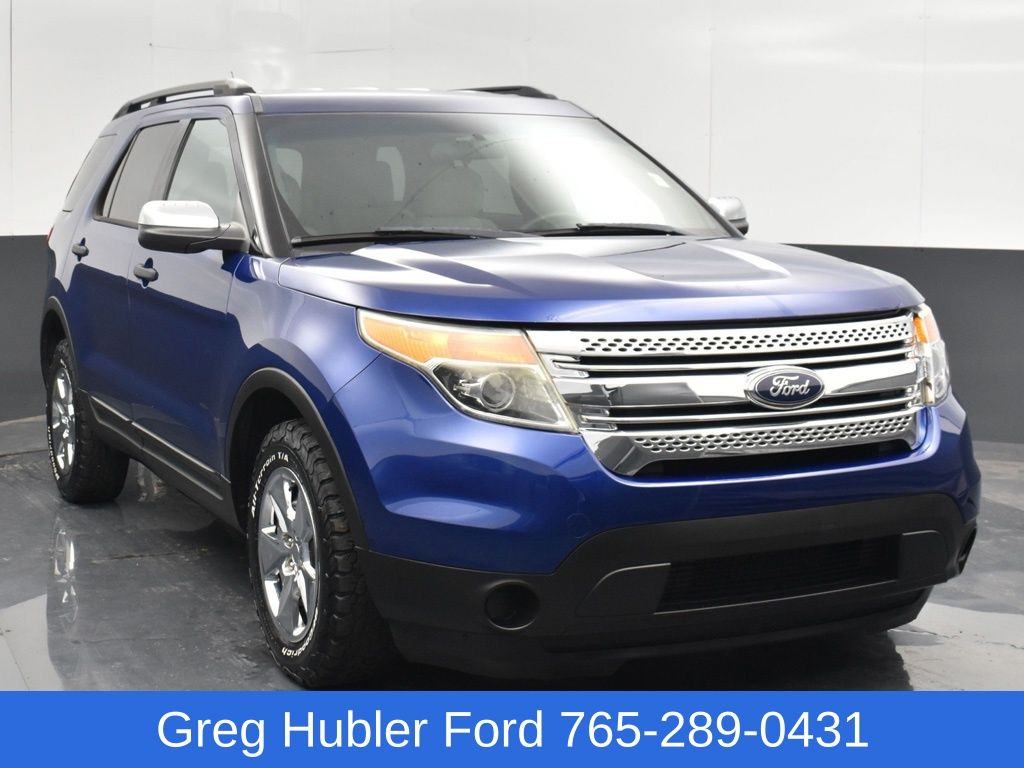 Blue Metallic 2013 Ford Explorer SUV / Crossover All-Wheel Drive 6-Speed Automatic