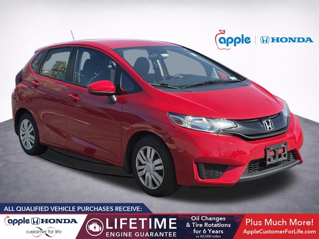 Milano Red 2016 Honda Fit LX Hatchback Front-Wheel Drive Continuously Variable Transmission
