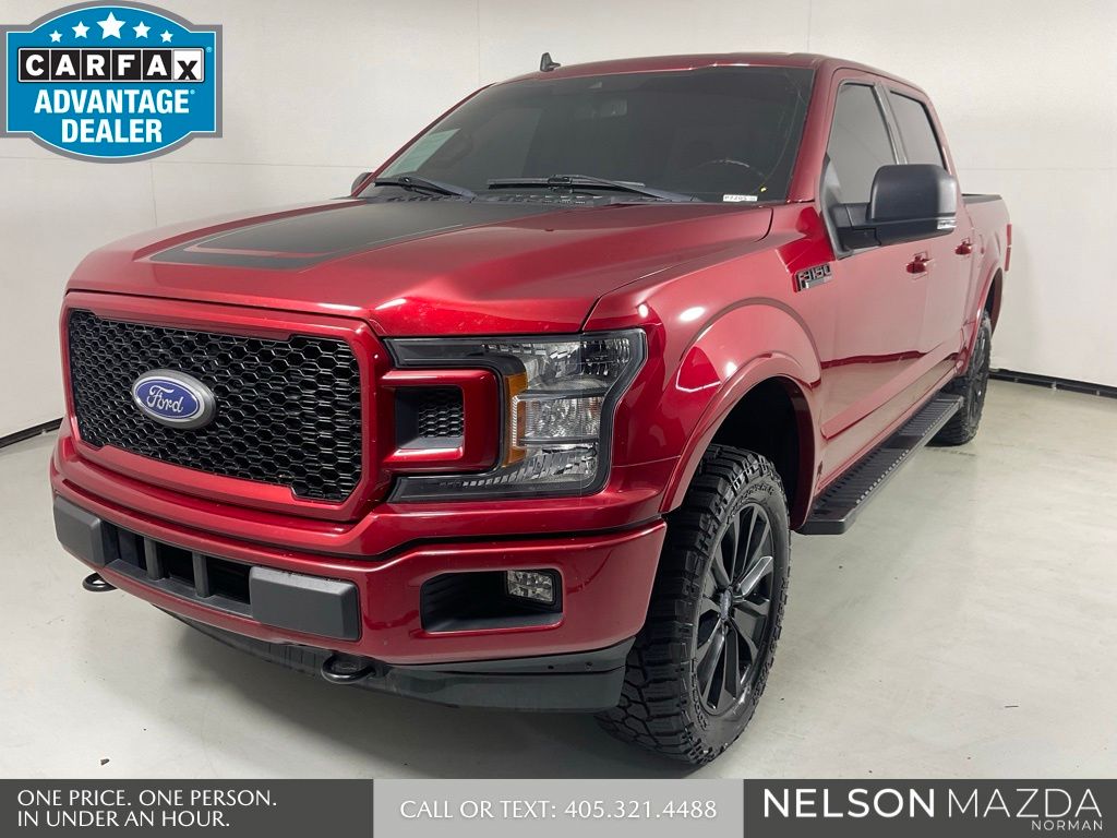 Ruby Red Metallic 2019 Ford F-150 Pickup Truck Four-Wheel Drive Automatic