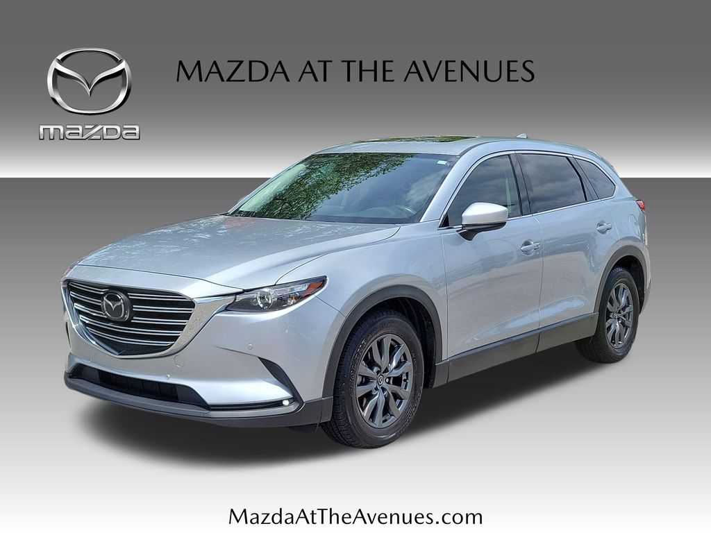Sonic Silver Metallic 2020 Mazda CX-9 Touring FWD SUV / Crossover Front-Wheel Drive 6-Speed Automatic
