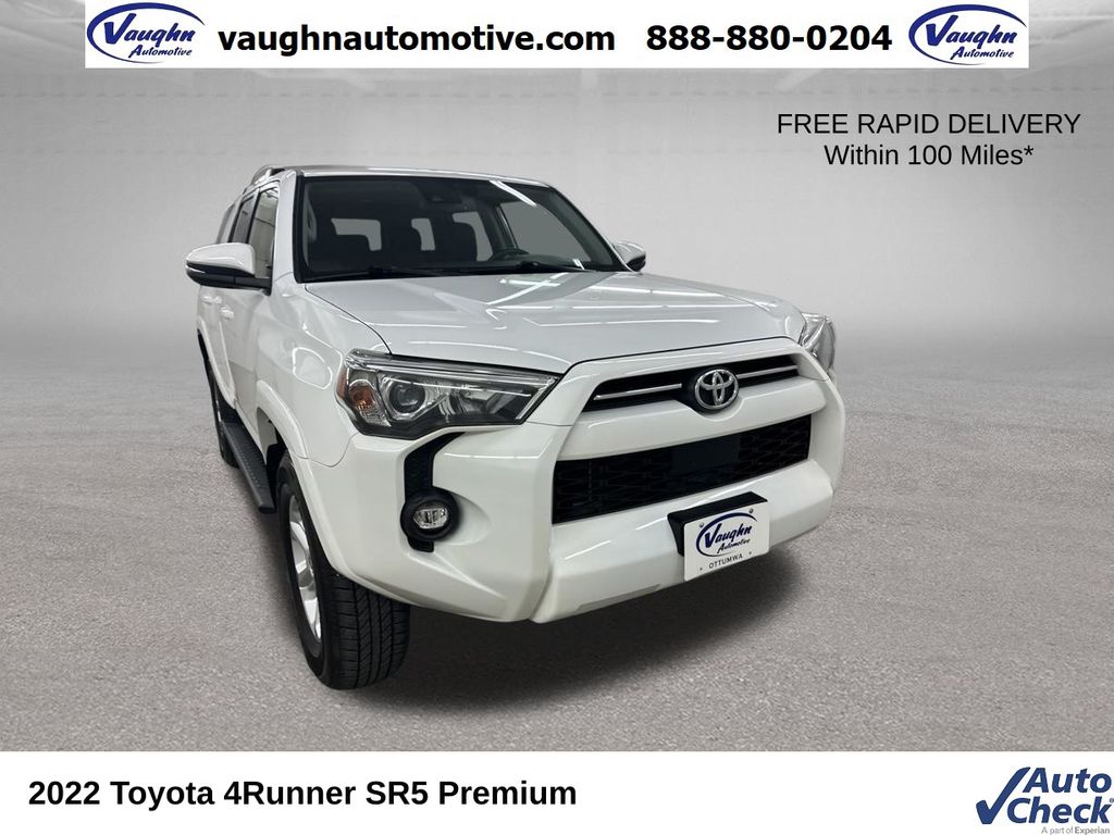 White 2022 Toyota 4Runner SUV / Crossover Four-Wheel Drive 5-Speed Automatic