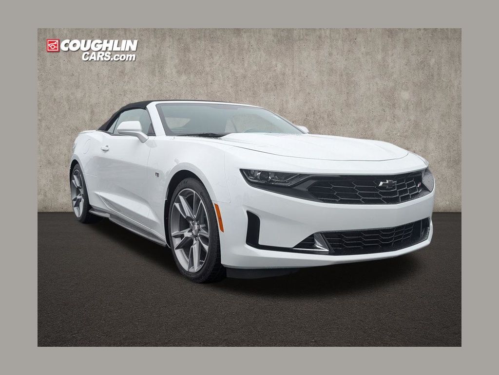 Summit White 2024 Chevrolet Camaro 2LT Convertible RWD Convertible Rear-Wheel Drive Automatic