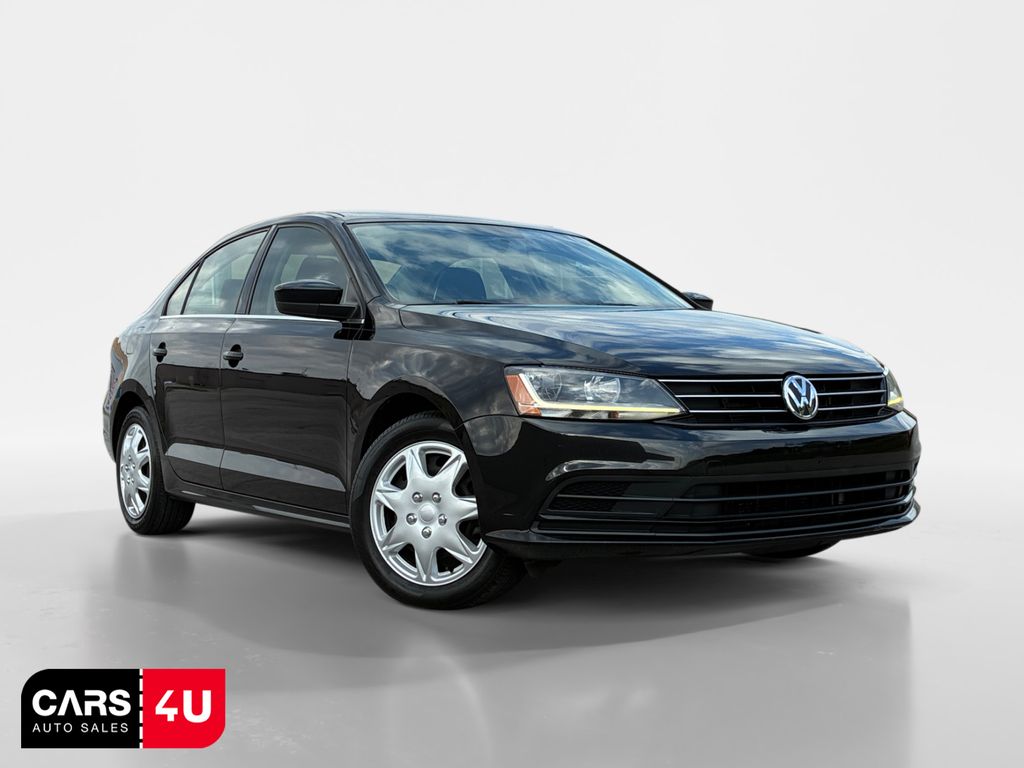 Black 2017 Volkswagen Jetta Sedan Front-Wheel Drive 6-Speed Automatic