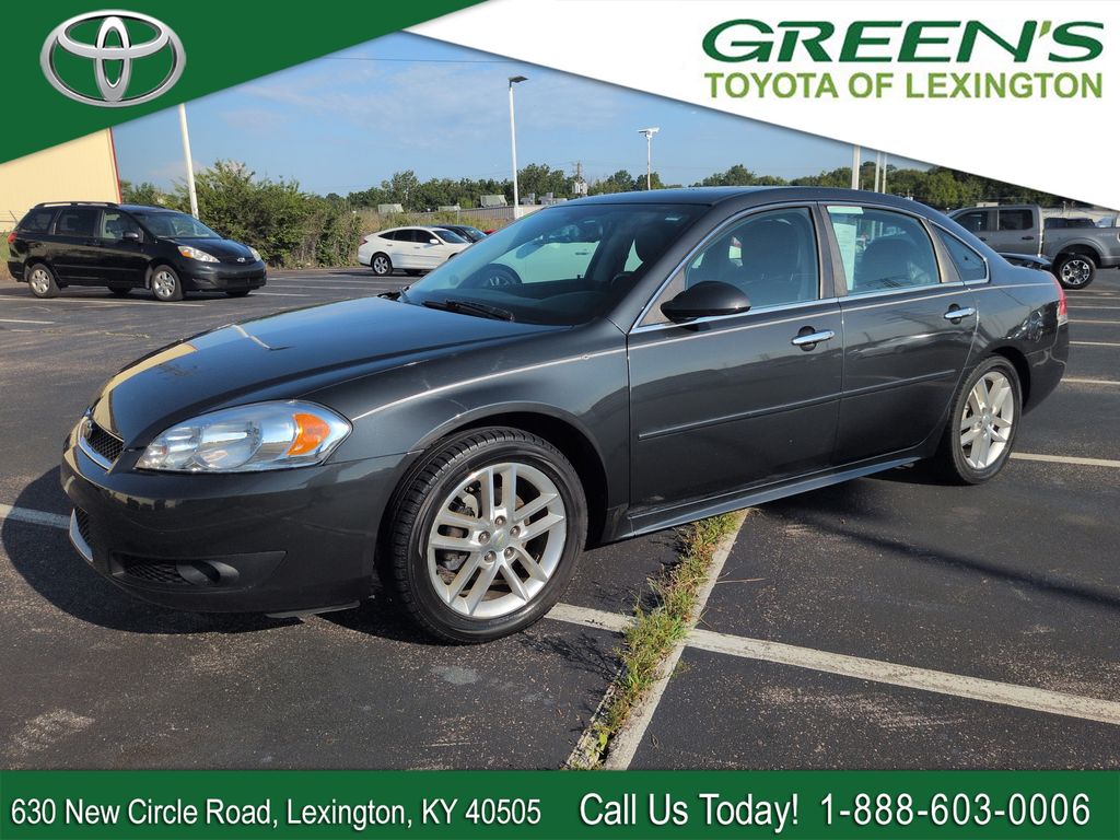 Ashen Gray Metallic 2013 Chevrolet Impala Sedan Front-Wheel Drive 6-Speed Automatic Overdrive