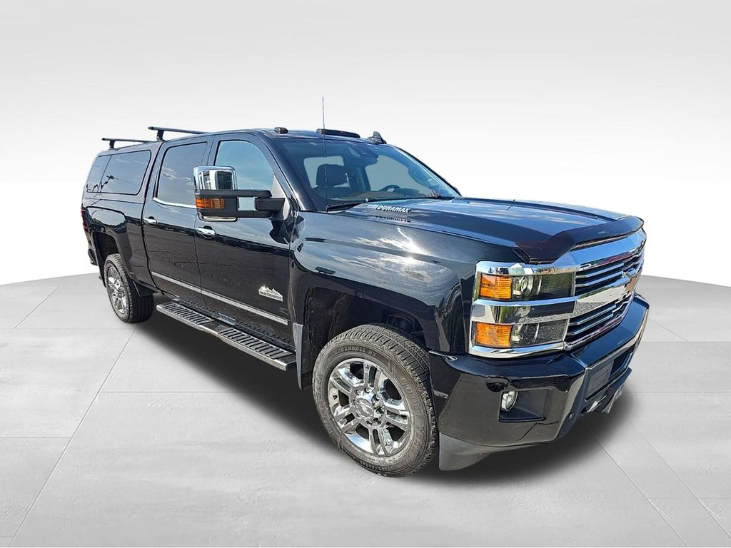Black 2016 Chevrolet Silverado 2500HD Pickup Truck Four-Wheel Drive 6-Speed Automatic
