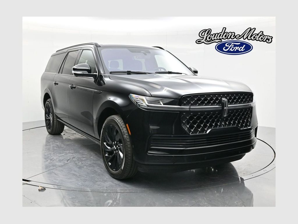 Infinite Black Metallic Clearcoat 2025 Lincoln Navigator L Reserve 4WD SUV / Crossover Four-Wheel Drive Automatic