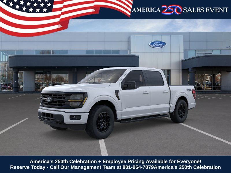 Oxford White 2026 Ford F-150 Pickup Truck Four-Wheel Drive Automatic