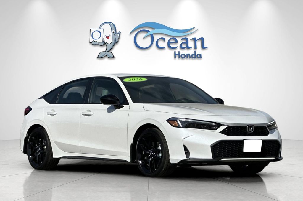 Used 2026 Platinum White Pearl Honda Sport image 2