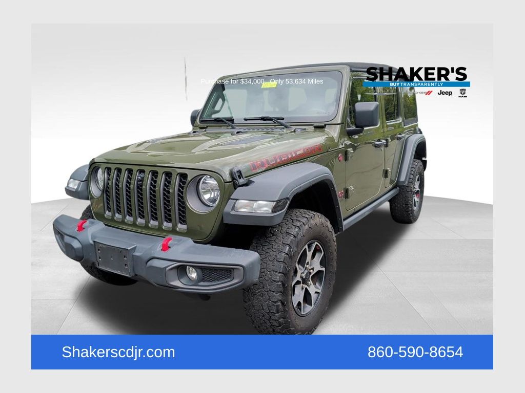 2022 Jeep Wrangler Unlimited Rubicon 