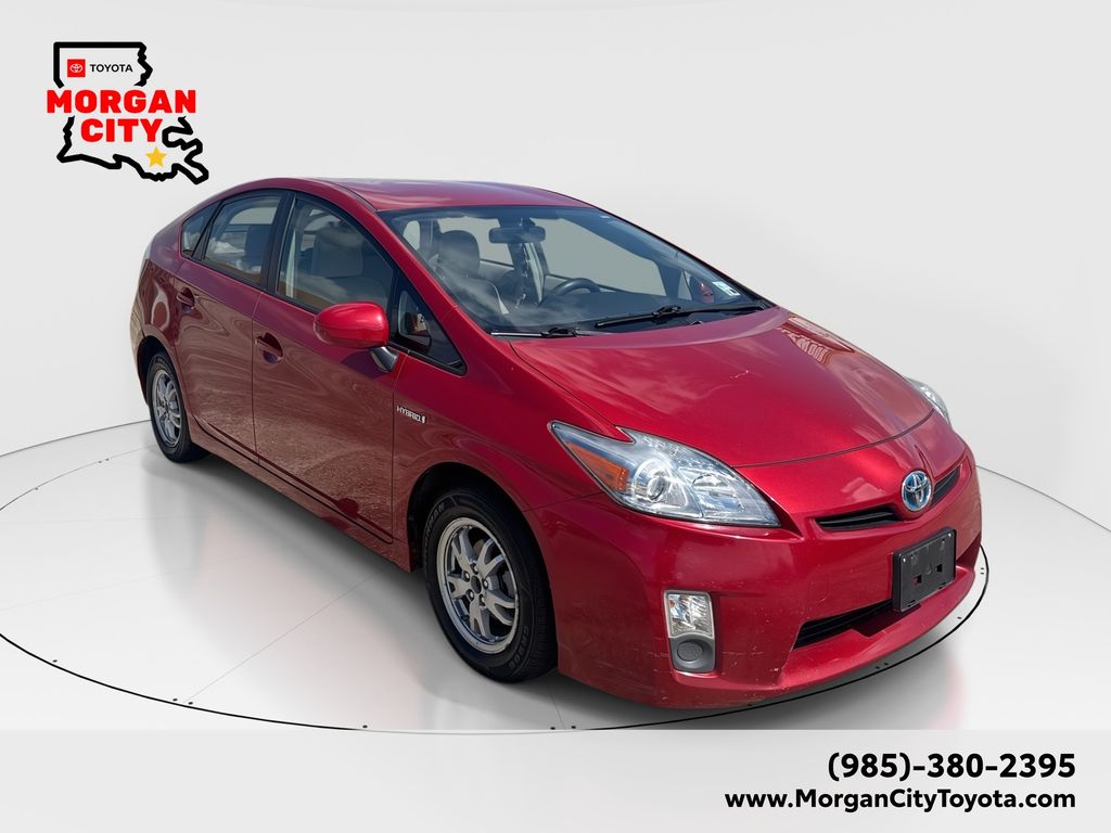 Barcelona Red Metallic 2010 Toyota Prius Three Hatchback Front-Wheel Drive Continuously Variable Transmission