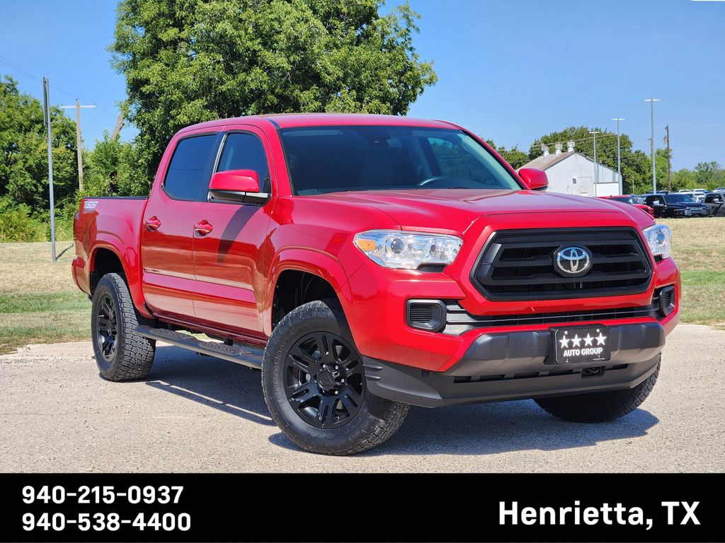 Barcelona Red Metallic 2022 Toyota Tacoma Pickup Truck 4X2 6-Speed Automatic