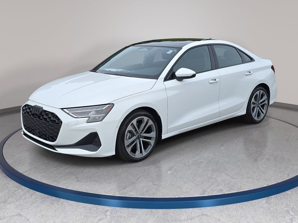 White 2026 Audi A3 Hatchback All-Wheel Drive 7-Speed Automatic