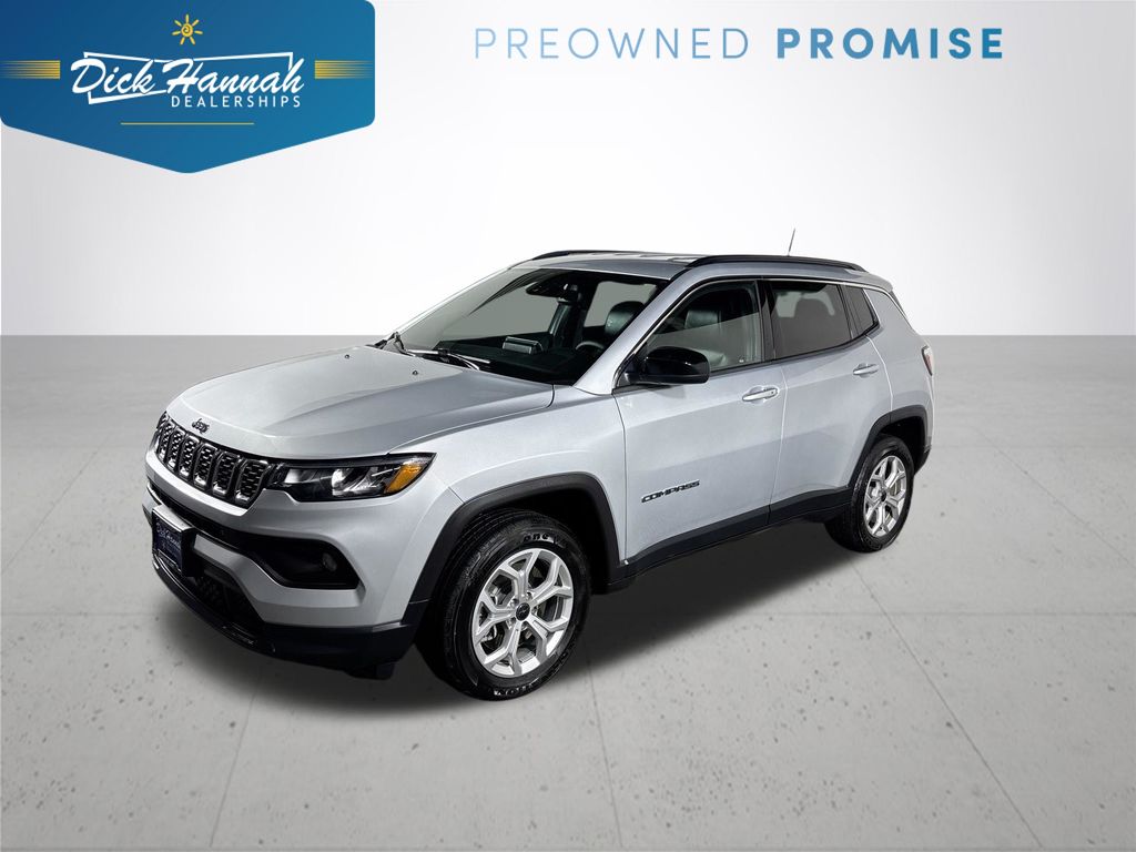 Silver Zynith Metallic Clearcoat 2025 Jeep Compass SUV / Crossover Four-Wheel Drive 8-Speed Automatic