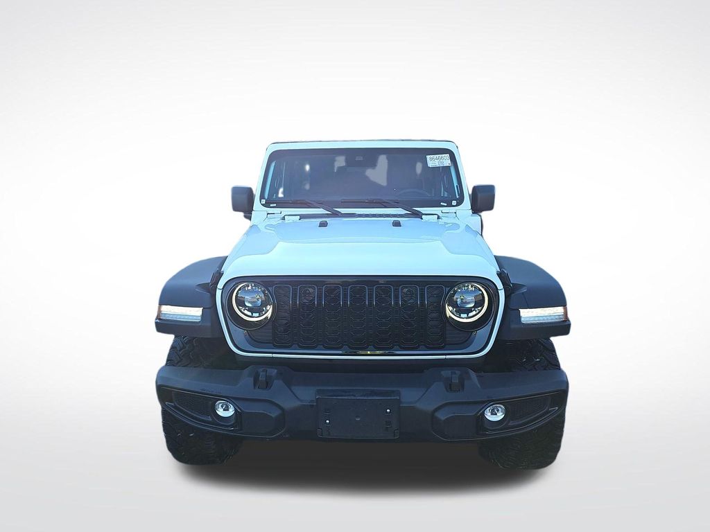 2025 Bright White Clearcoat Jeep Wrangler Willys 4xe 4X4 SUV
