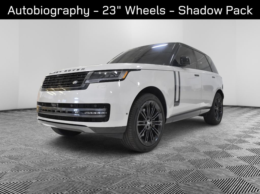 Santorini Black Metallic 2025 Land Rover Range Rover P530 Autobiography AWD SUV / Crossover All-Wheel Drive 8-Speed Automatic
