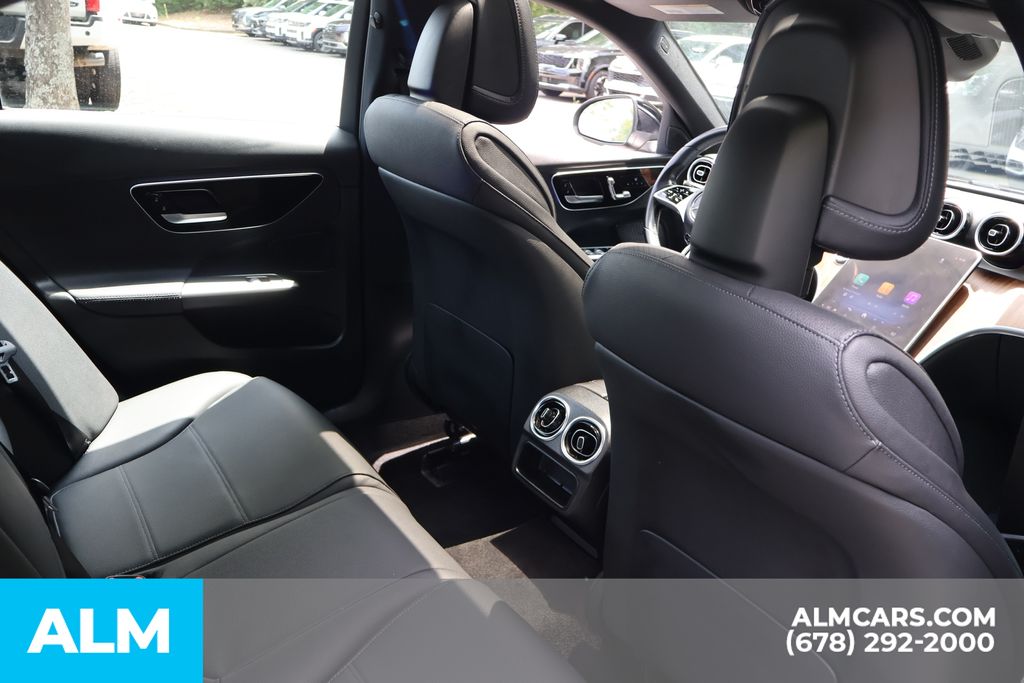 Used 2025 Black Mercedes-Benz C 300 image 24