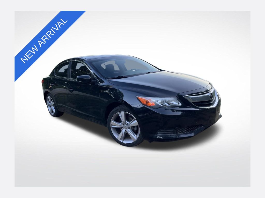Black 2015 Acura ILX Sedan Front-Wheel Drive 5-Speed Automatic