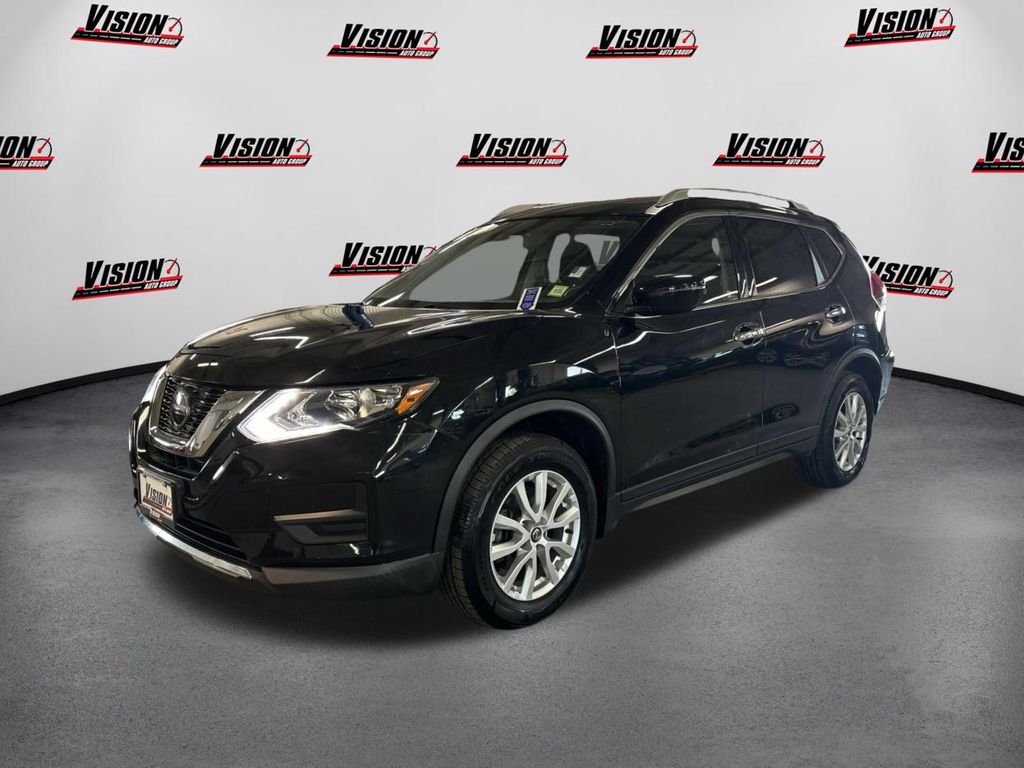 Gray (Magnetic Black Pearl) 2019 Nissan Rogue SV AWD SUV / Crossover All-Wheel Drive Continuously Variable Transmission
