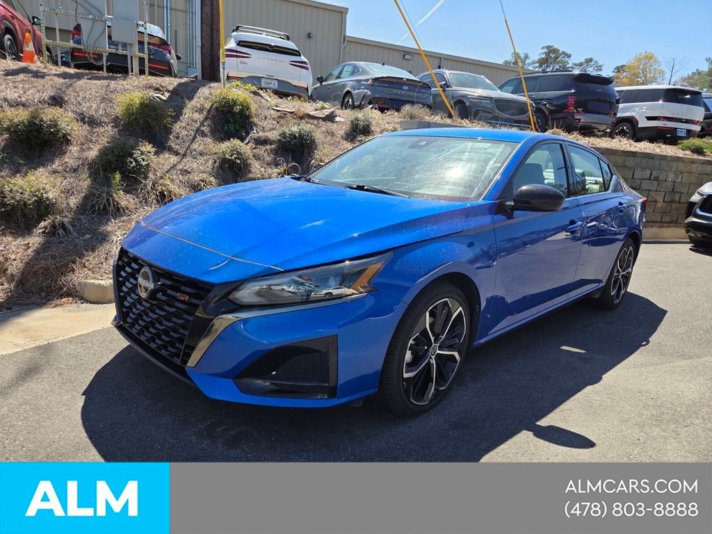 Bluestone Pearl 2025 Nissan Altima 2.5 SR FWD Sedan Front-Wheel Drive Continuously Variable Transmission