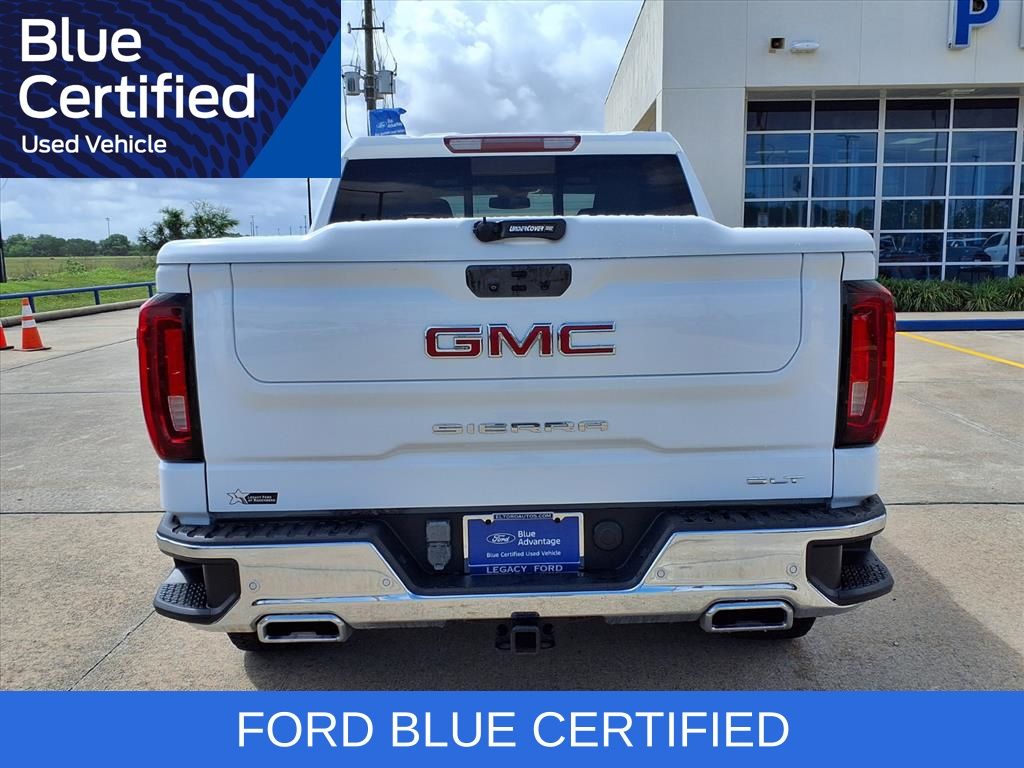 2022 GMC Sierra 1500 SLT White at Classic Chevrolet Galveston