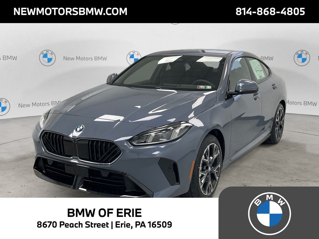 Storm Bay Metallic 2026 BMW 2 Series Sedan All-Wheel Drive 7-Speed Automatic