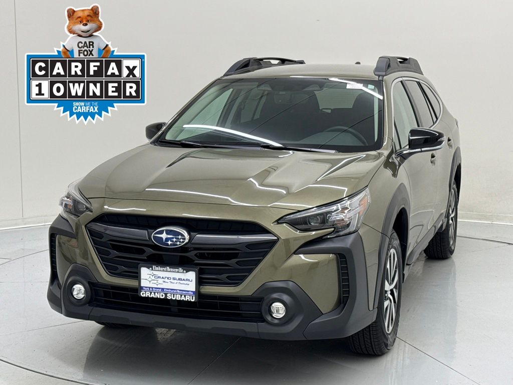 Autumn Green Metallic 2025 Subaru Outback Premium AWD SUV / Crossover All-Wheel Drive Continuously Variable Transmission