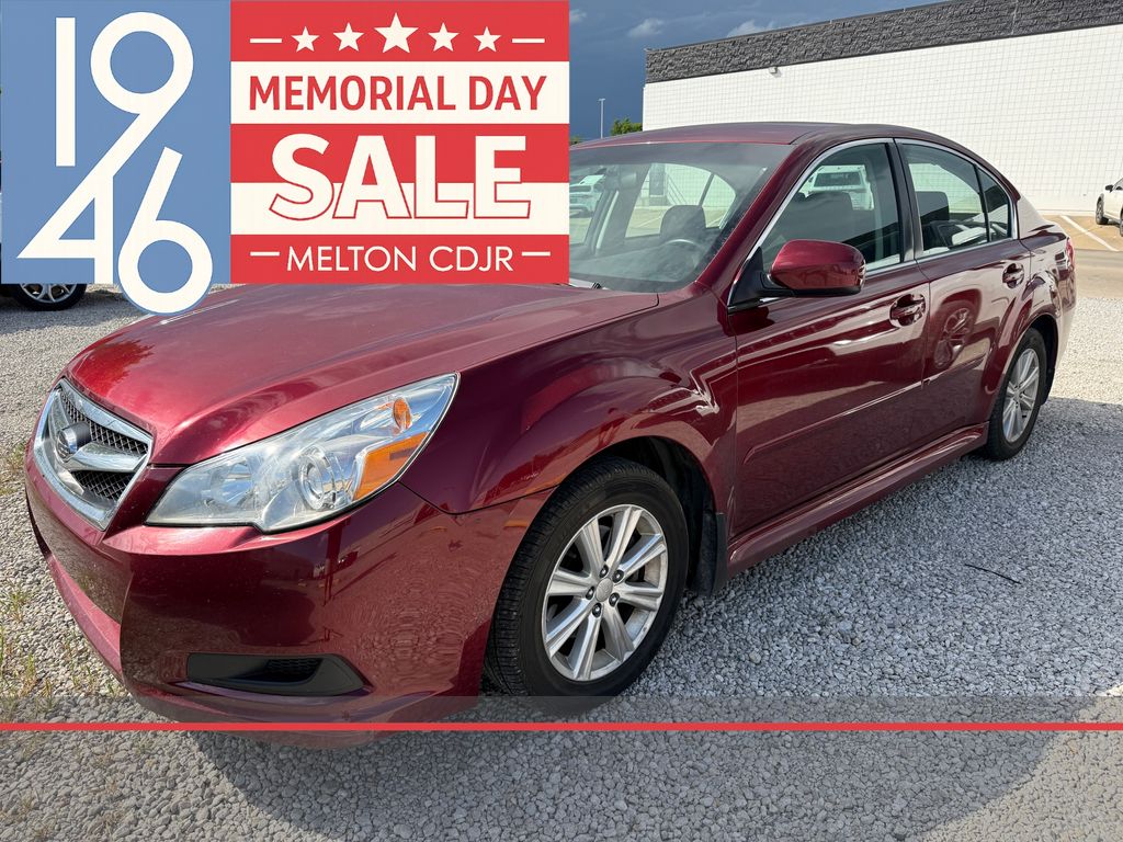 Ruby Red Pearl 2011 Subaru Legacy 2.5i Premium AWD Sedan All-Wheel Drive Continuously Variable Transmission
