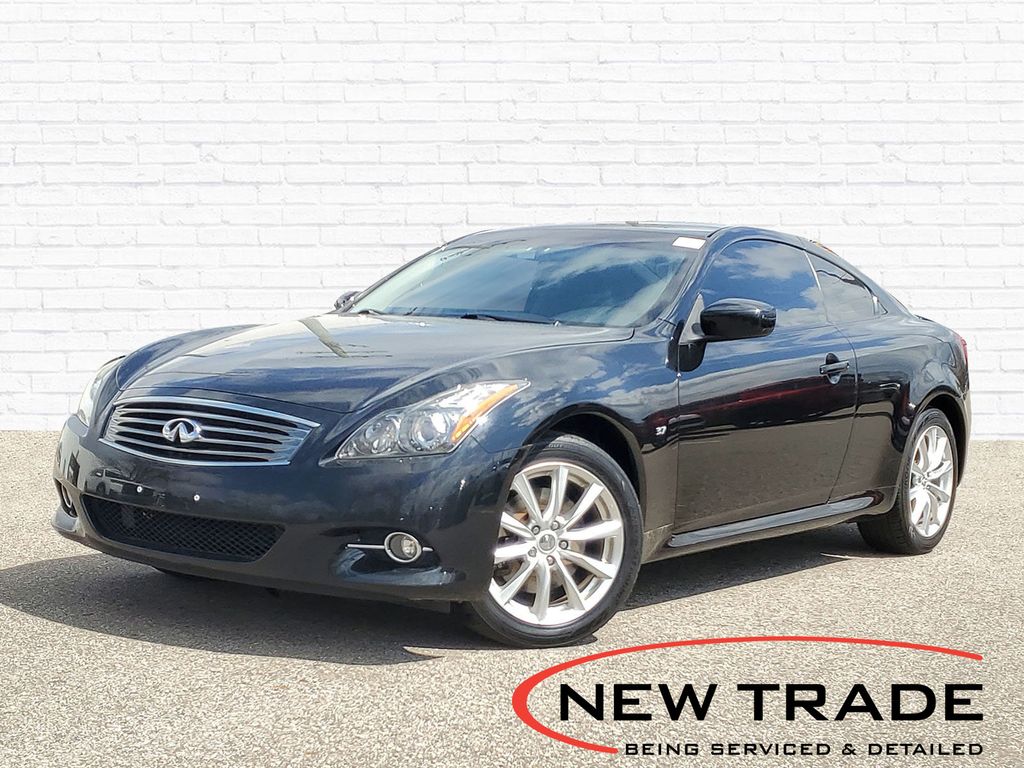 Black Obsidian 2014 INFINITI Q60 Premium Coupe AWD Coupe 7-Speed Automatic