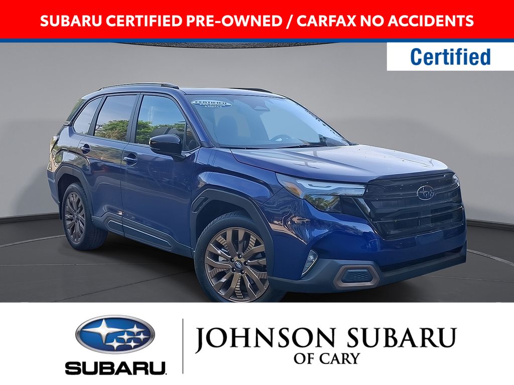 Sapphire Blue Pearl 2026 Subaru Forester SUV / Crossover All-Wheel Drive Continuously Variable Transmission