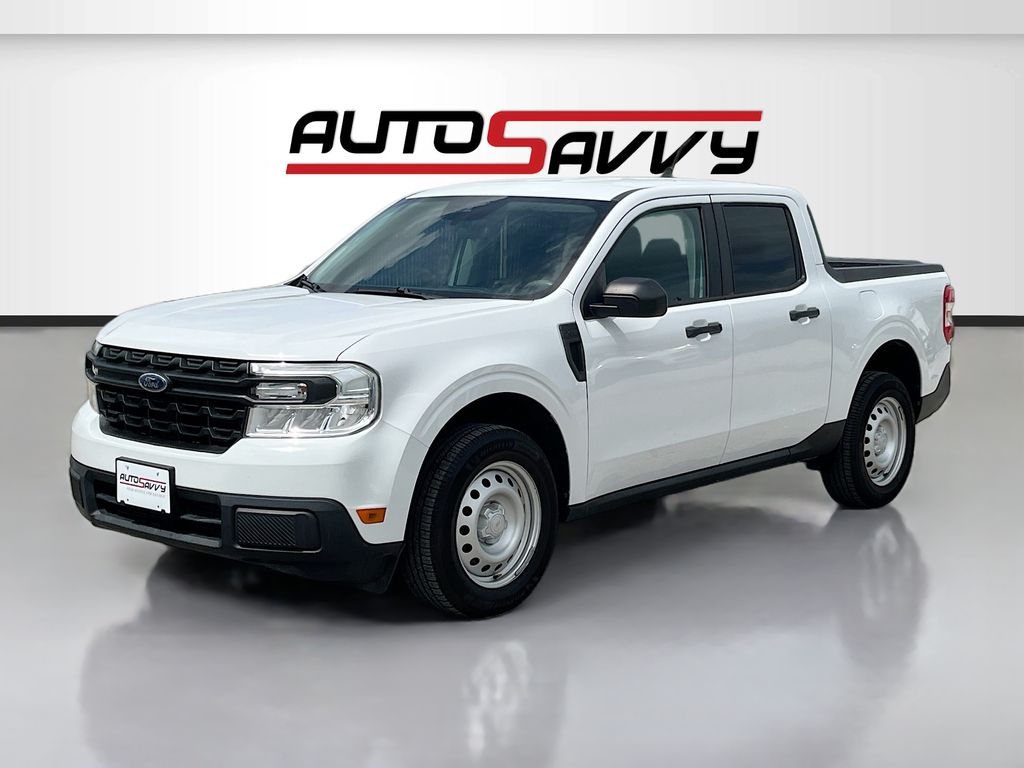2022 Ford Maverick XL White at DeMontrond Ford
