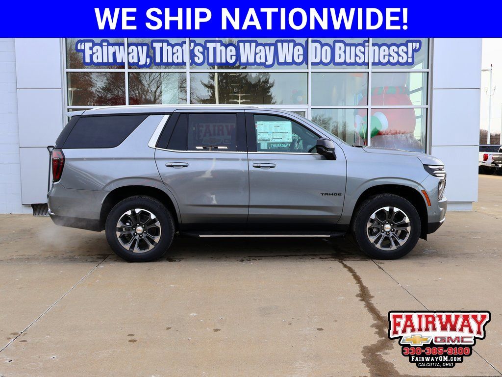 Sterling Gray Metallic 2026 Chevrolet Tahoe SUV / Crossover Four-Wheel Drive
