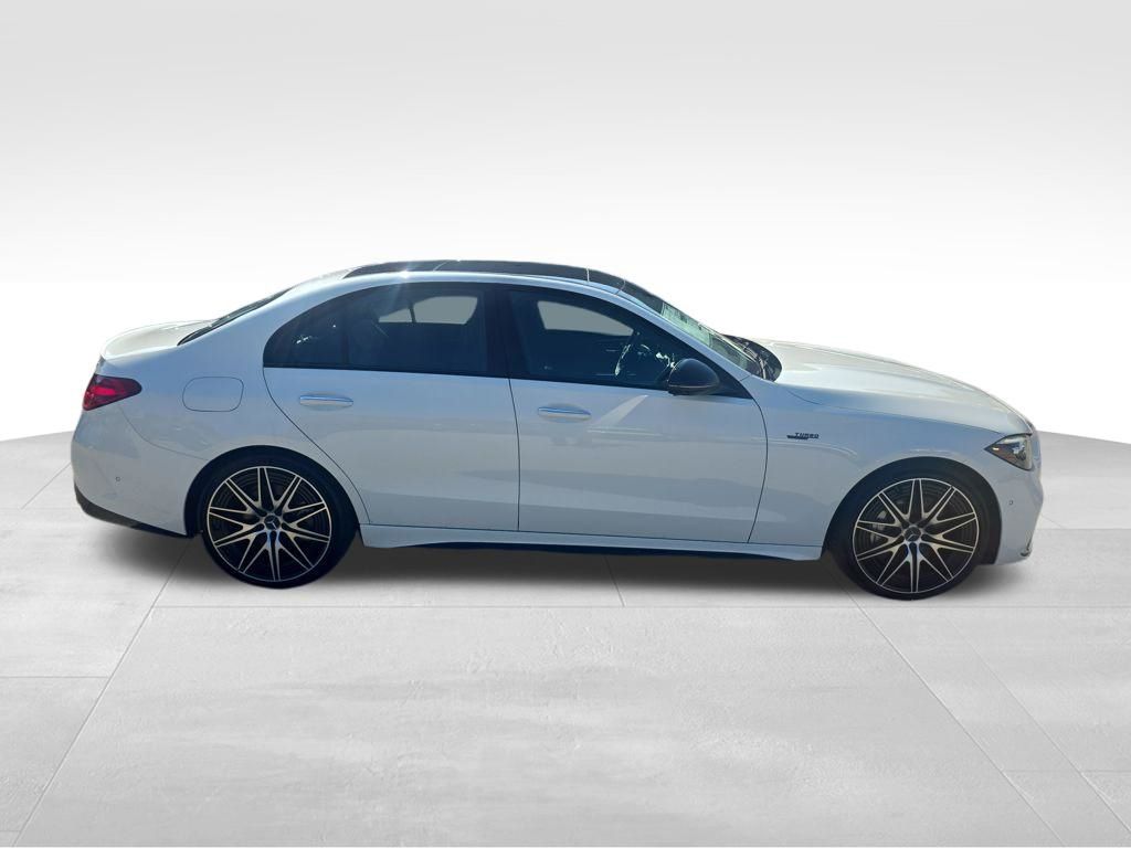 2026 Mercedes-Benz C-Class C 43 AMG® White at John Sisson Motors