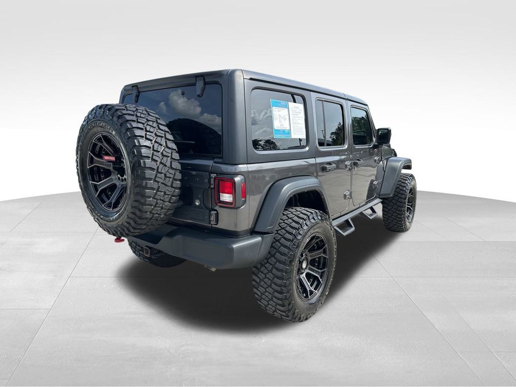 2021 Granite Crystal Metallic Clearcoat Jeep Wrangler Unlimited Sport S 4X4 SUV