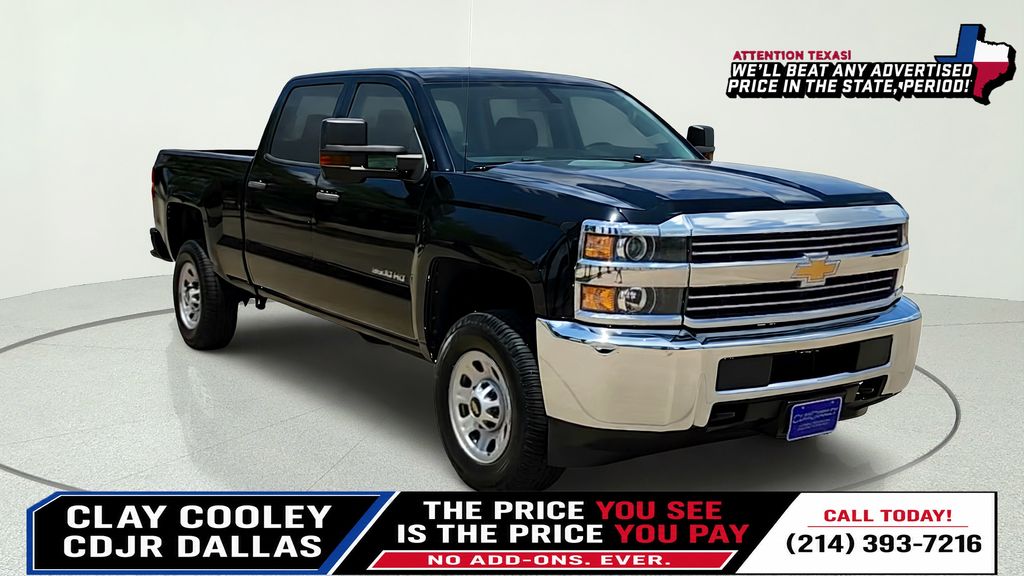 2018 Chevrolet Silverado 3500HD Work Truck Crew Cab 4WD