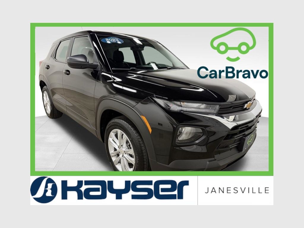 Mosaic Black Metallic 2023 Chevrolet Trailblazer LS FWD SUV / Crossover Front-Wheel Drive Continuously Variable Transmission