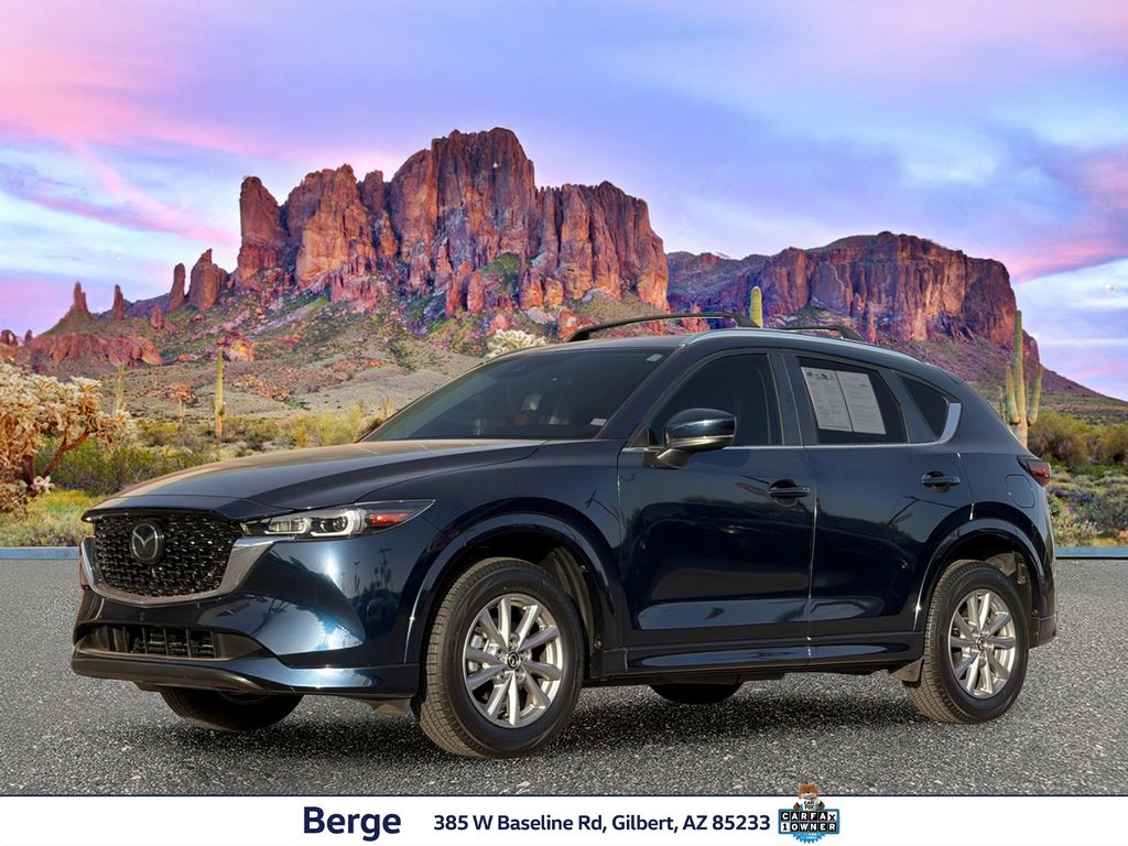 Crystal Blue 2025 Mazda CX-5 SUV / Crossover All-Wheel Drive 6-Speed Automatic