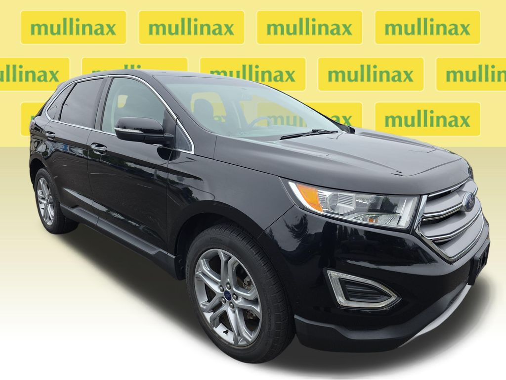 Shadow Black 2017 Ford Edge SUV / Crossover Front-Wheel Drive 6-Speed Automatic