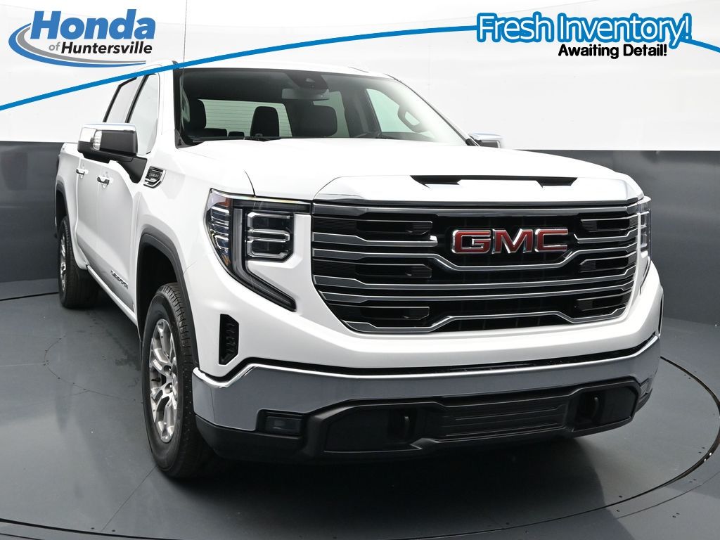 Summit White 2025 GMC Sierra 1500 Pickup Truck Four-Wheel Drive Automatic