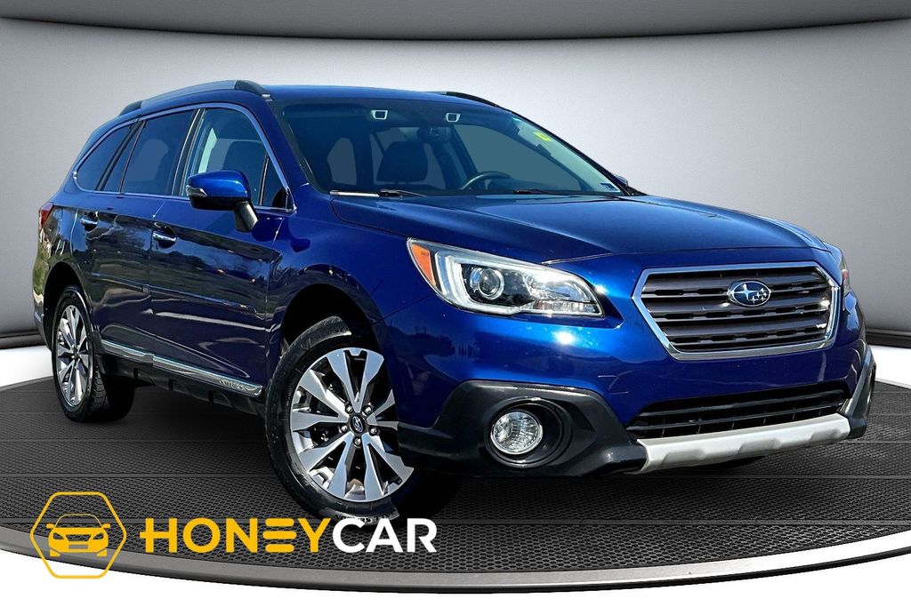 Lapis Blue Pearl 2017 Subaru Outback 2.5i Touring AWD Wagon All-Wheel Drive Continuously Variable Transmission