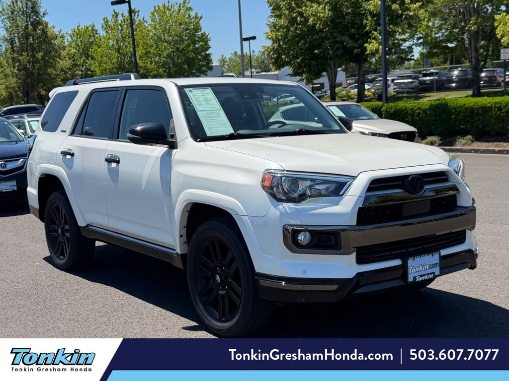 White (Blizzard Pearl) 2020 Toyota 4Runner SUV / Crossover All-Wheel Drive 5-Speed Automatic Overdrive